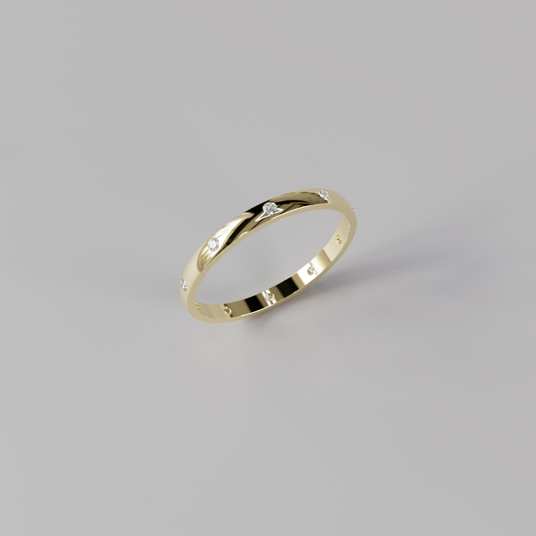 Stacking Bezel Ring