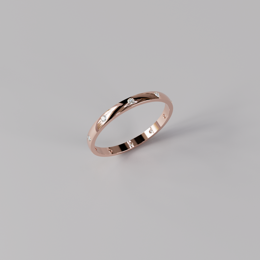 Stacking Bezel Ring