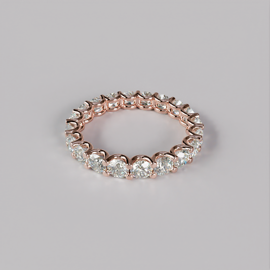Eternity Ring Bow (M) - Rose Gold