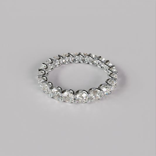 Eternity Ring Bow (M) - White Gold