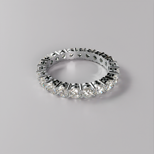 Eternity Ring Classic (M) - White Gold