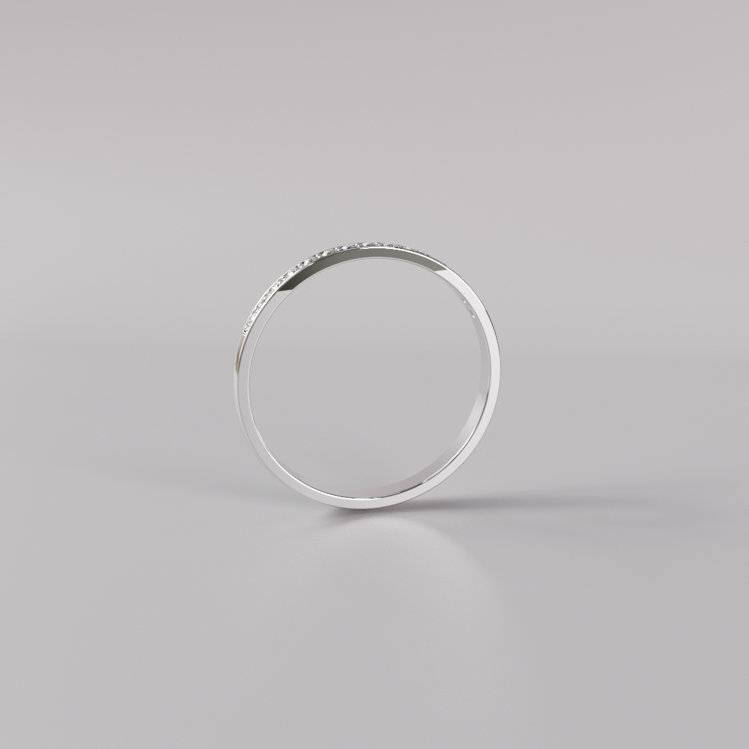 Stacking Pave Ring