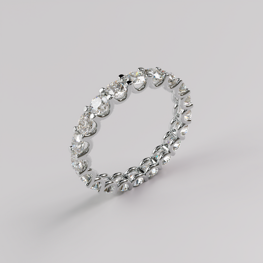 Eternity Ring Bow (M) - White Gold
