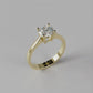 The Love Solitaire - Yellow Gold