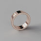 Diamond Band (L) - Rose Gold