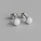 Pearl Earstuds - White Gold
