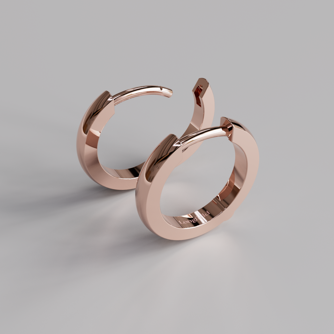 Creoles - Rose Gold