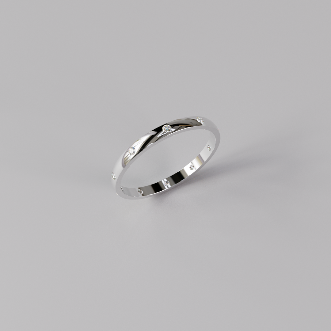 Stacking Bezel Ring