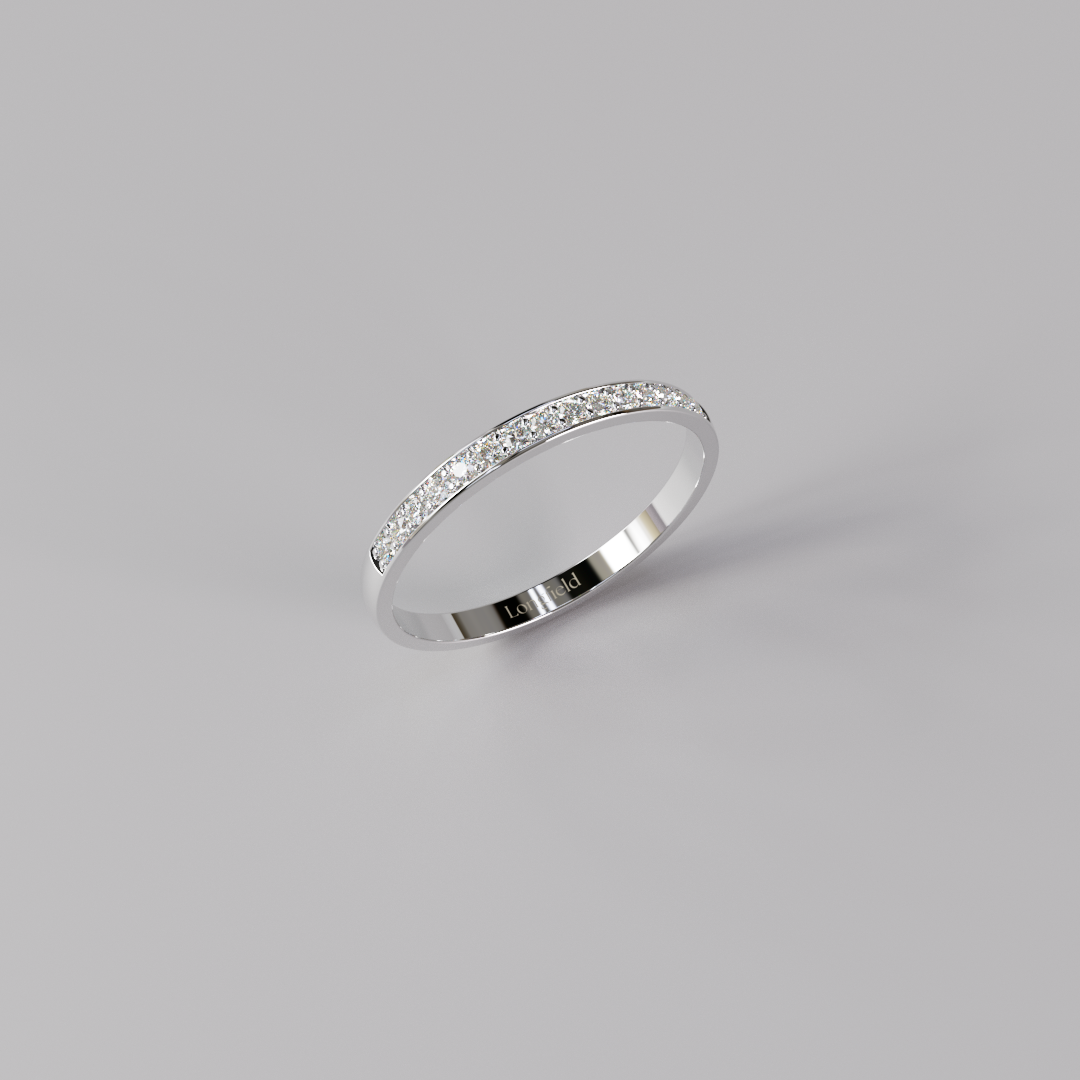 Stacking Pave Ring