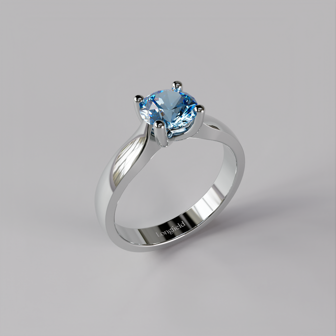 The Love Classic Blue - White Gold
